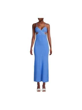 Anna Quan Blue Ribbed Sabina Dress size 2 (Au 6) NWT